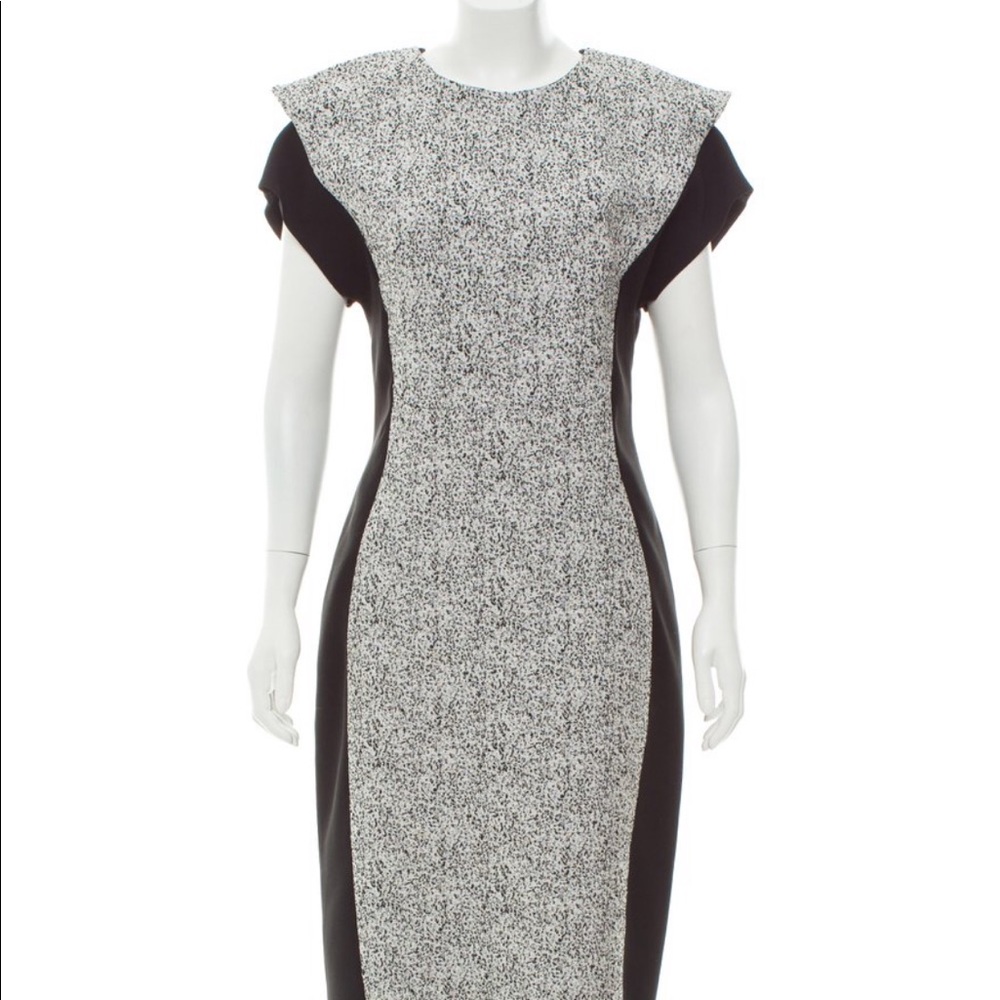 Antonio Berardi Sculptural Midi Dress